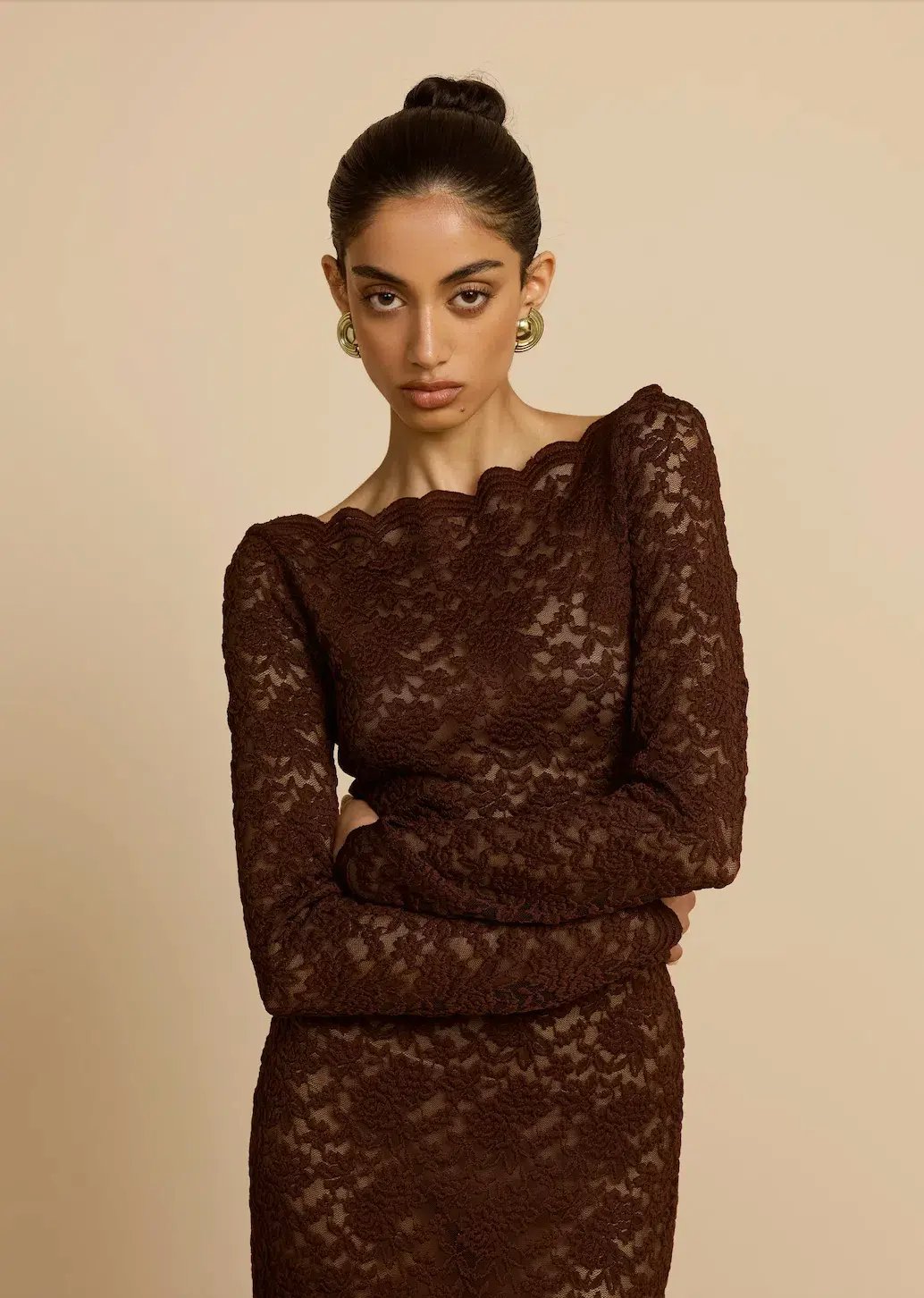 Arcina Ori Monet Maxi Dress Brown Size S / AU 8 photo 3
