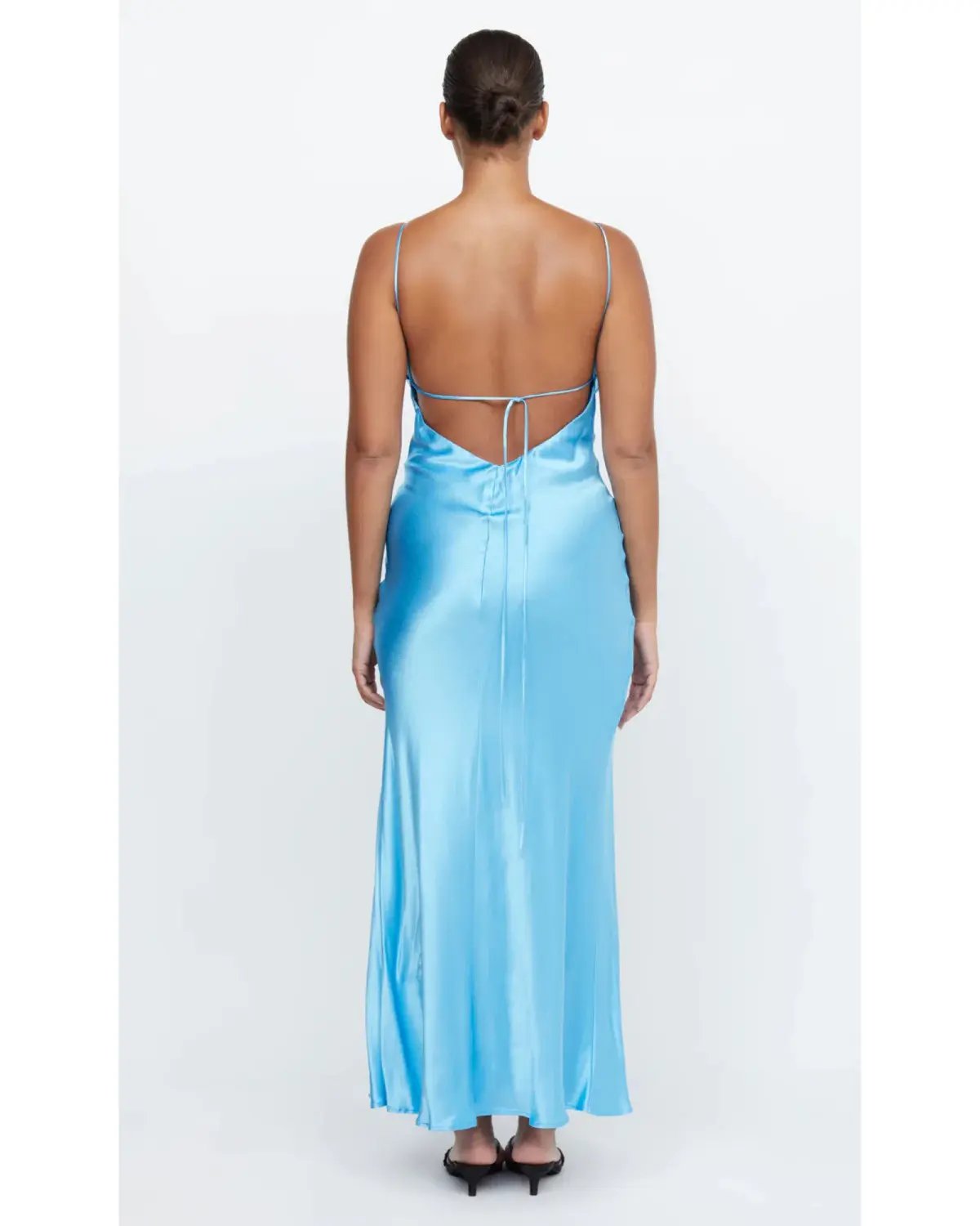 Bec & Bridge Ren Split Maxi Dress Topaz Blue Size AU 6 photo 2