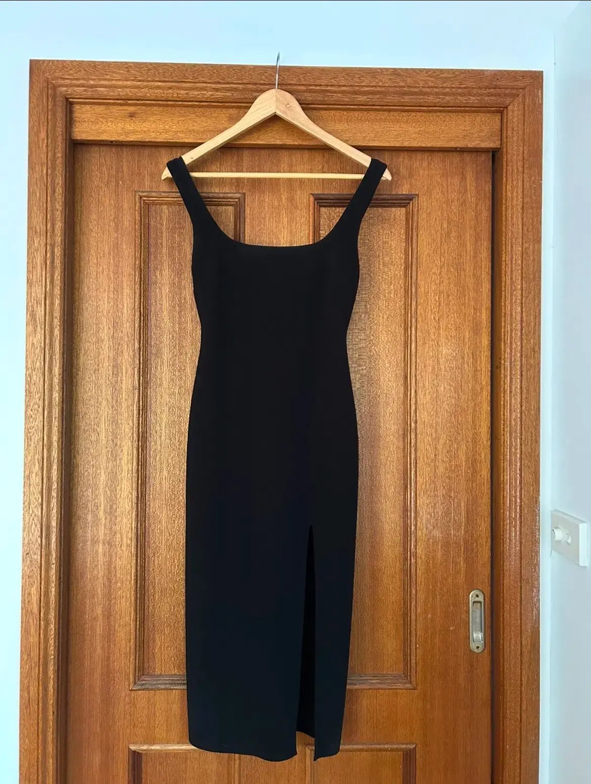 Bec & Bridge Elle Midi Dress Black Size AU 8 photo 2
