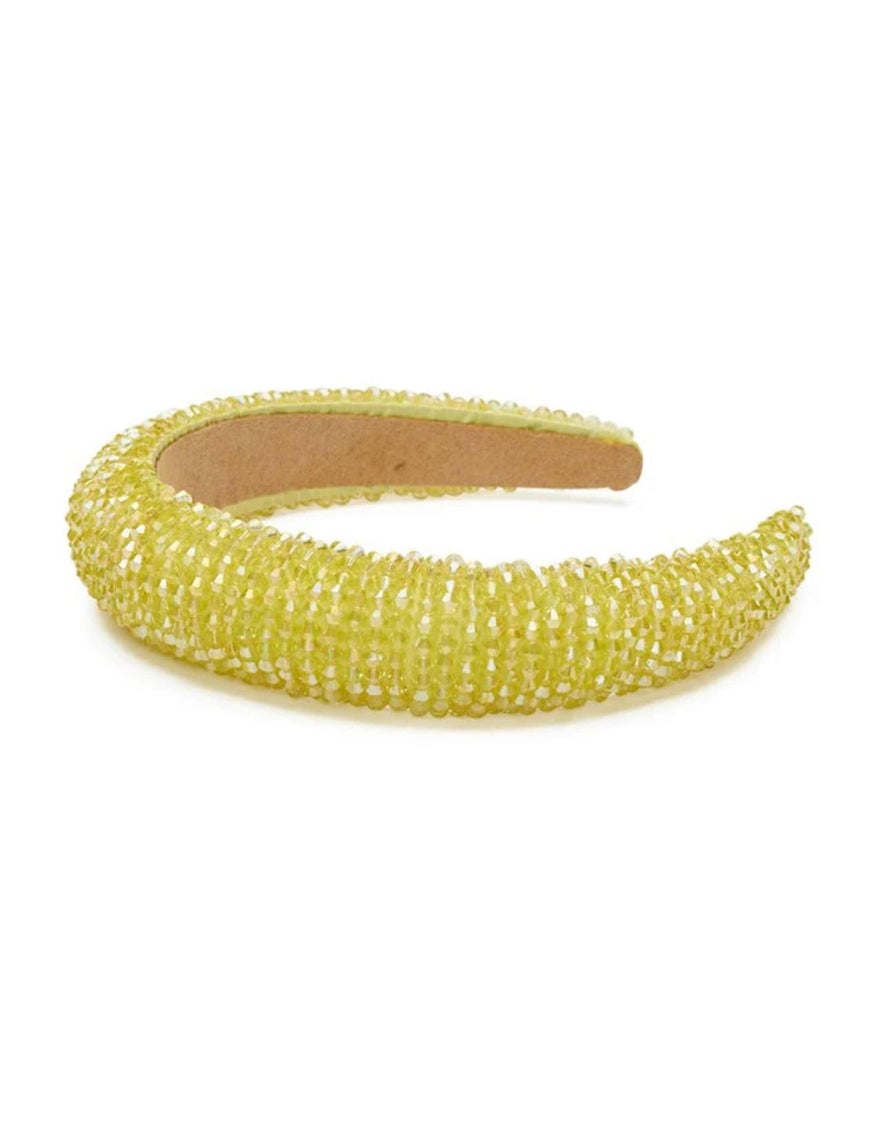 Morgan & Taylor Harlow Headband, Yellow photo 3