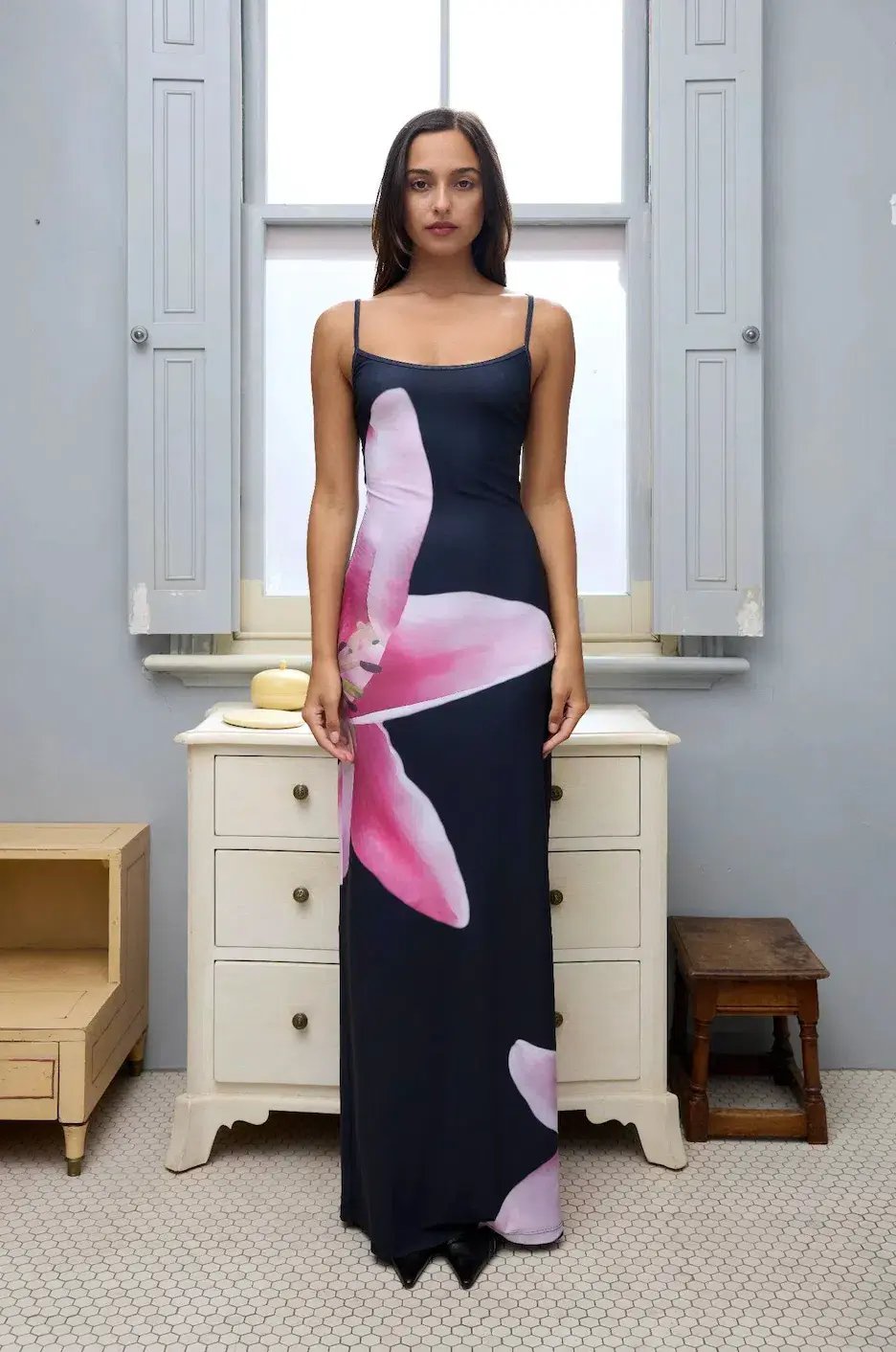 Susie Maxi Dress in ballet pink bec and bridge photo 37