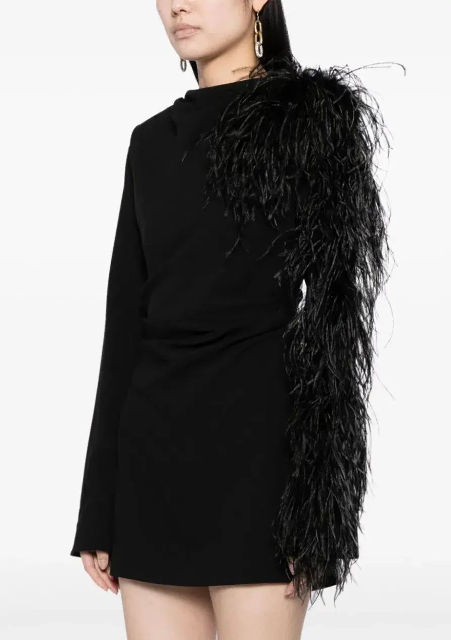 Rachel Gilbert Reina Mini Dress Black Size 3/AU12 photo 2