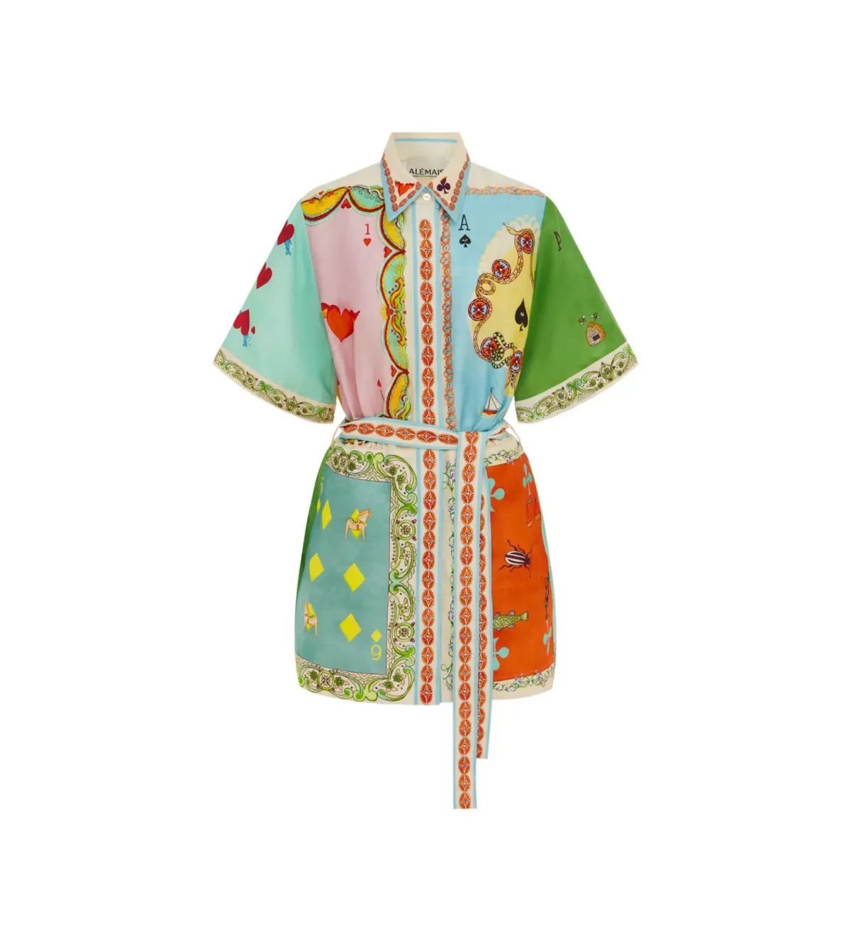 Alemais Rummy Mini Dress Multi Size 10 photo 3