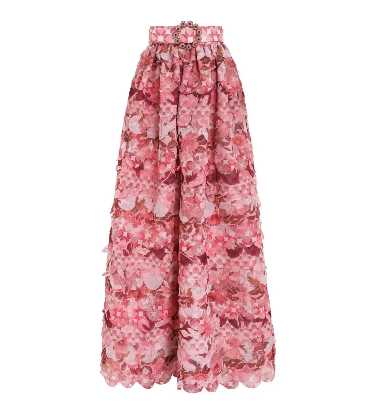 Zimmerman Concert Scalloped Shirt and Skirt in Multi Size 2 / AU 12 photo 6