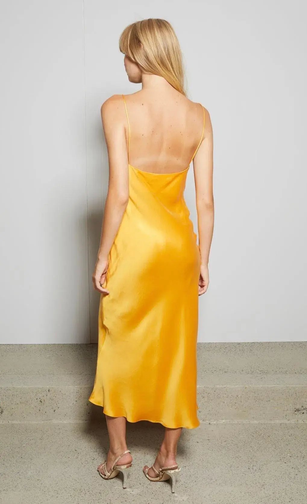 Bec & Bridge Classic Midi Dress Yellow Size 10 photo 3