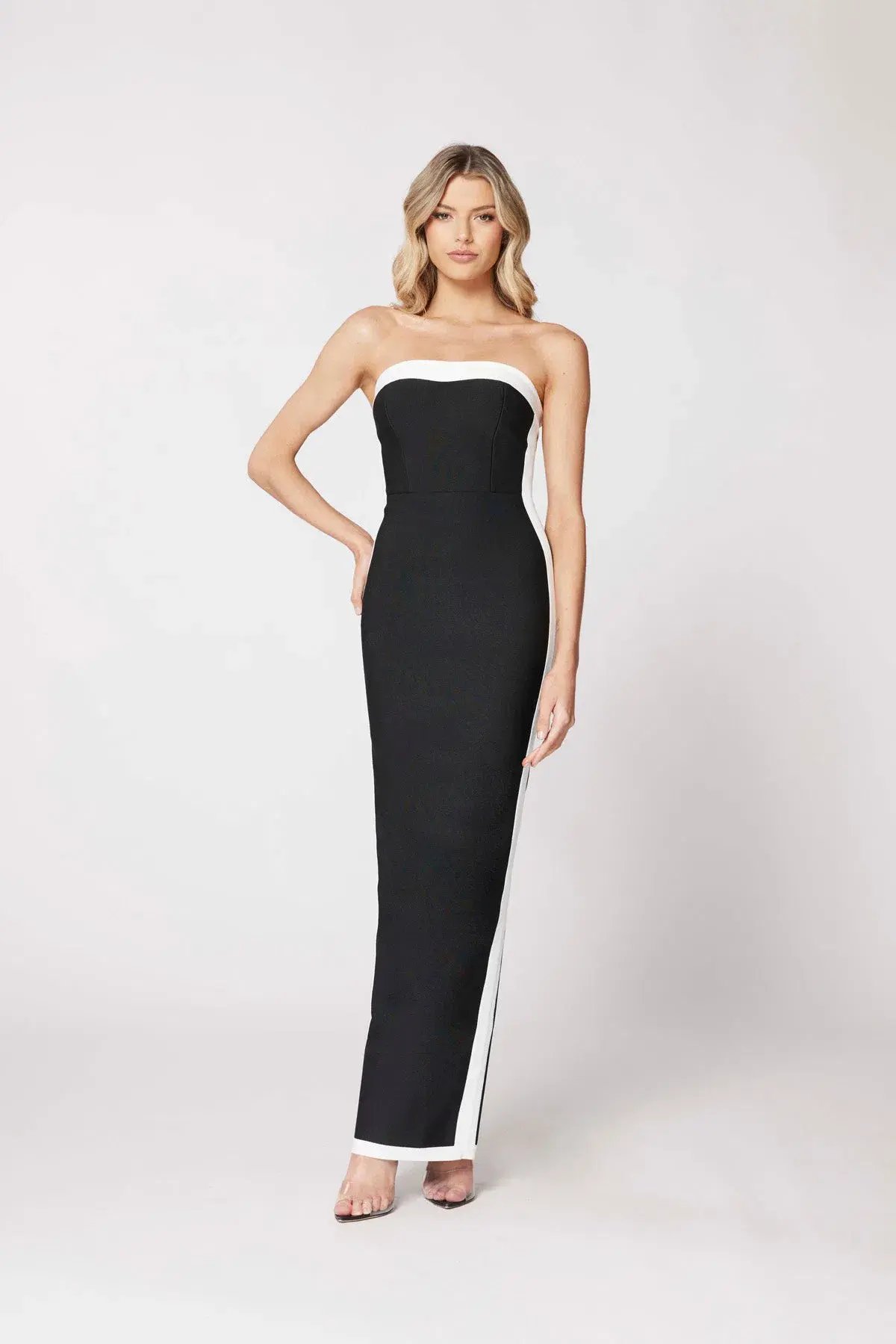 Bianca and Bridgett Ashley Dress Black Size 8 photo 2