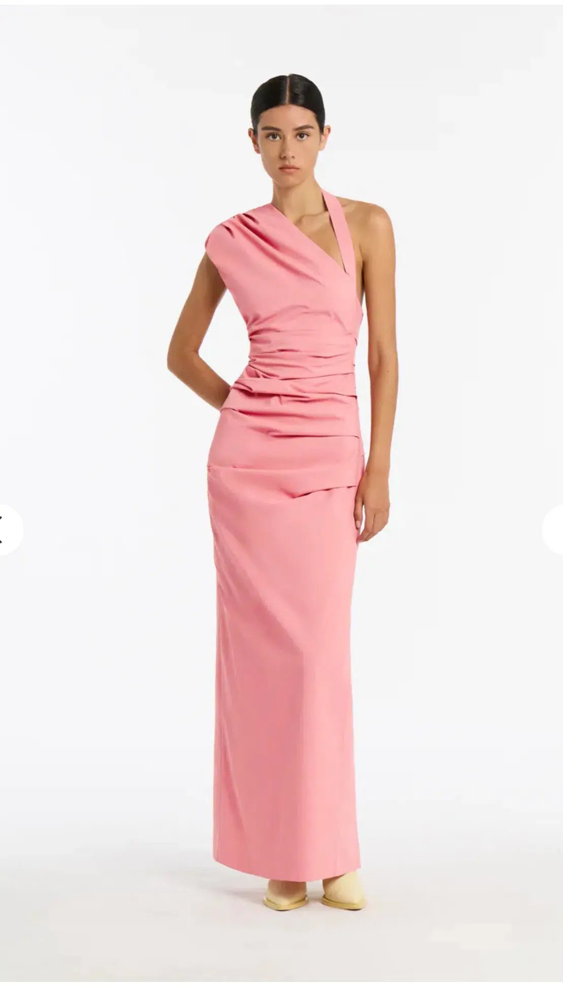 Sir The Label Giacomo Gathered Gown Pink Size AU 8 photo 2