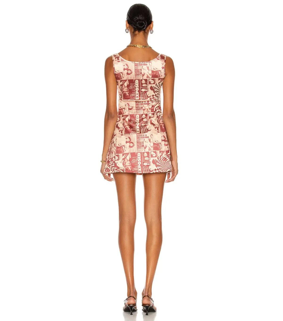 Miaou Ginger Dress In Wanted Red Size 8/S photo 3