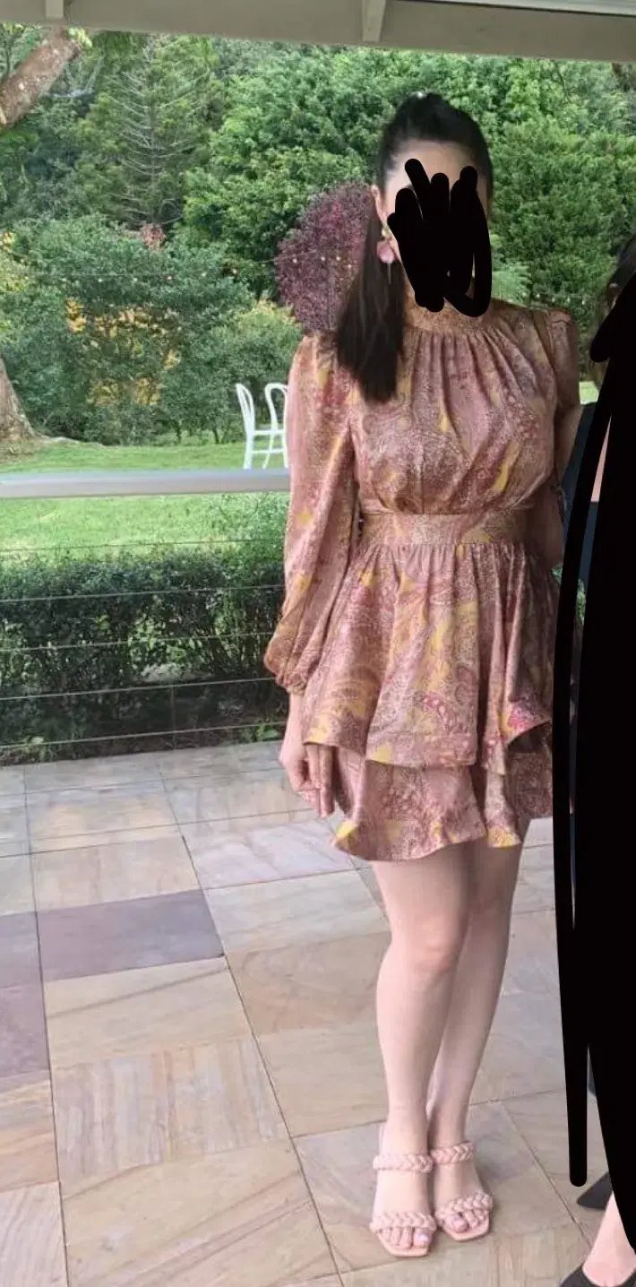 Sheike Cecelia Dress Print Size 10 photo 3