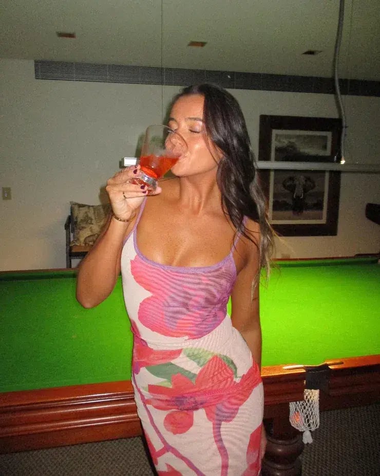 With Harper Lu Slip Dress Mesh Fuchsia Bloom Size 8 photo 4