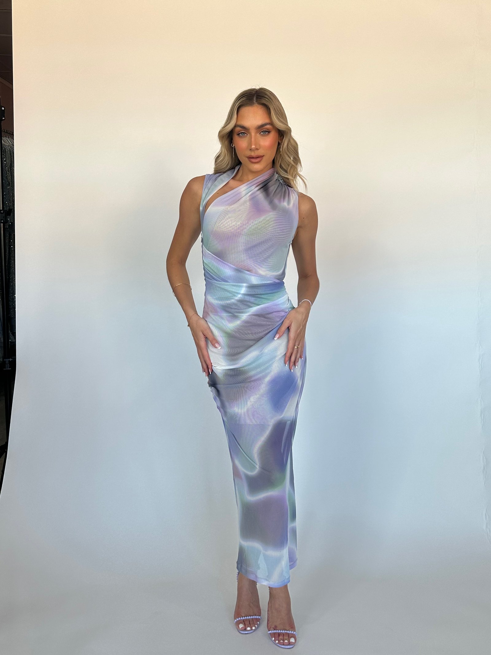 TILLIE MIDI DRESS BY MISHA LILAC photo 3