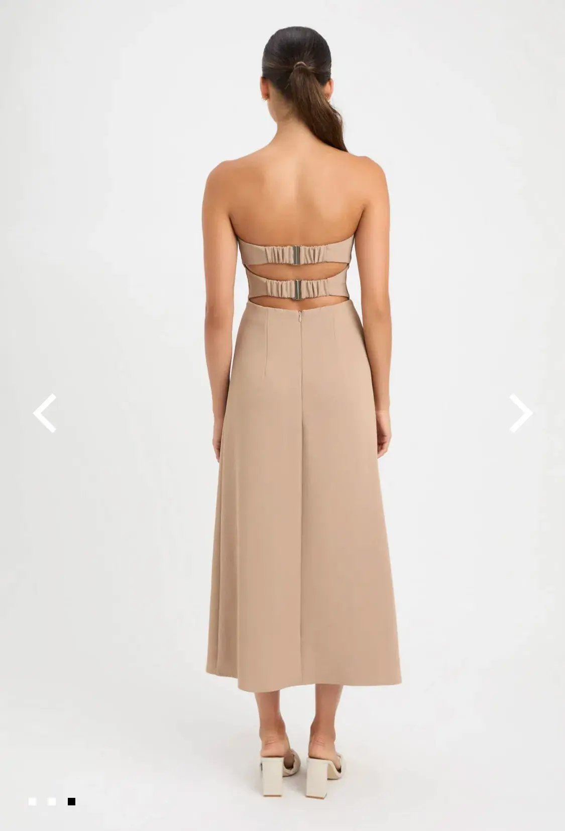 Kookai Alpha Strapless Dess Sirocco Size 6 photo 3