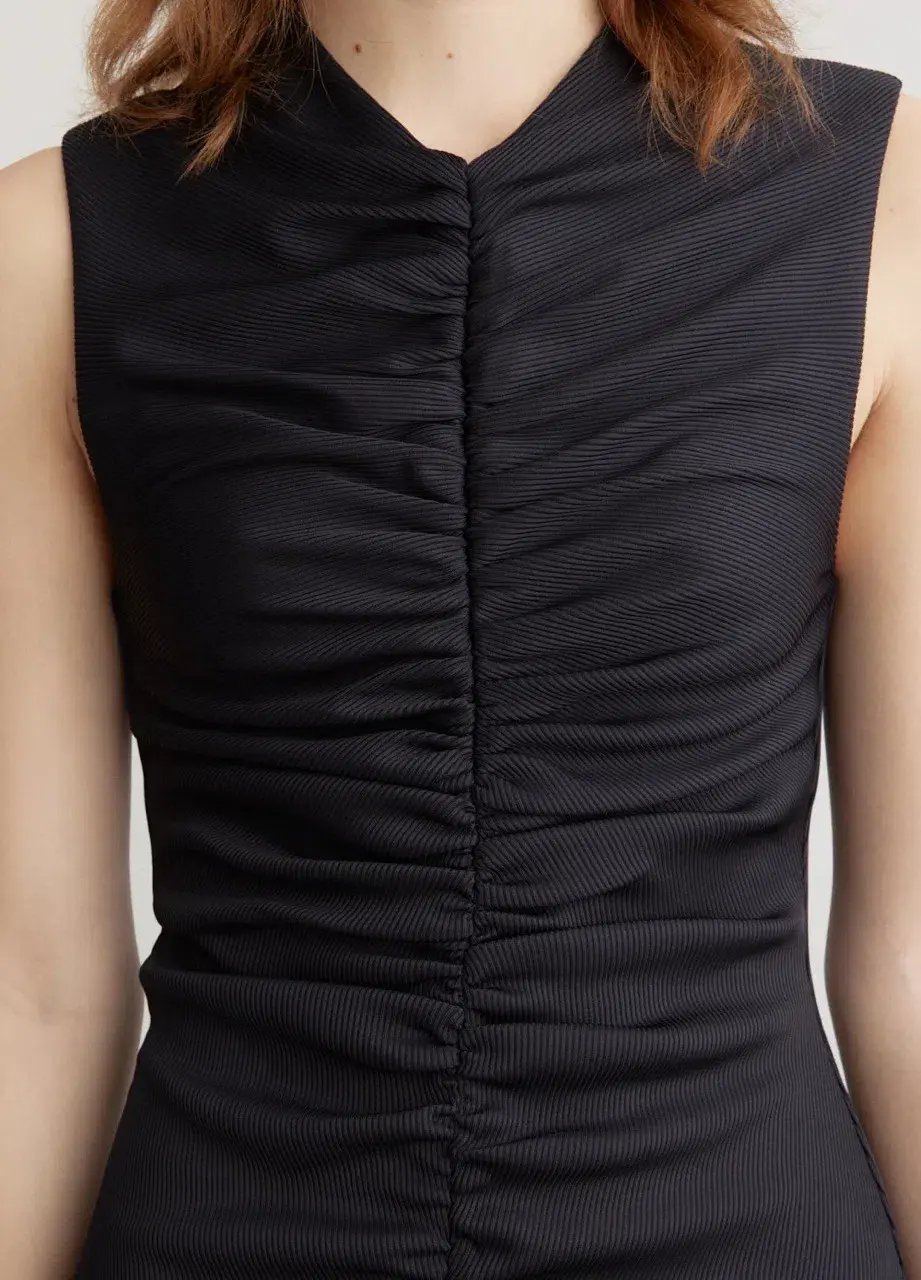 ANNA QUAN Isla Dress Noir Black 6 photo 8