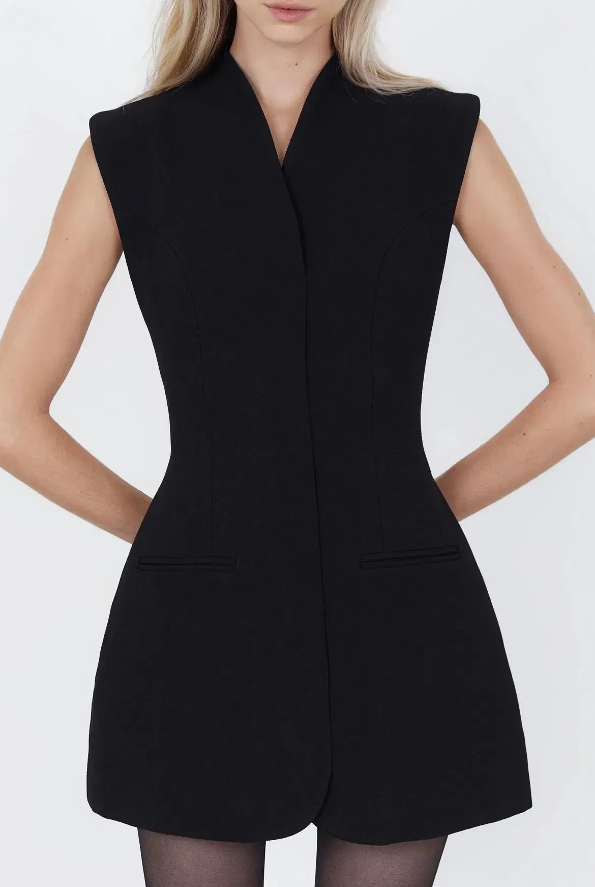 Capsule Wardrobe Cross Mini Dress Size 12 photo 3
