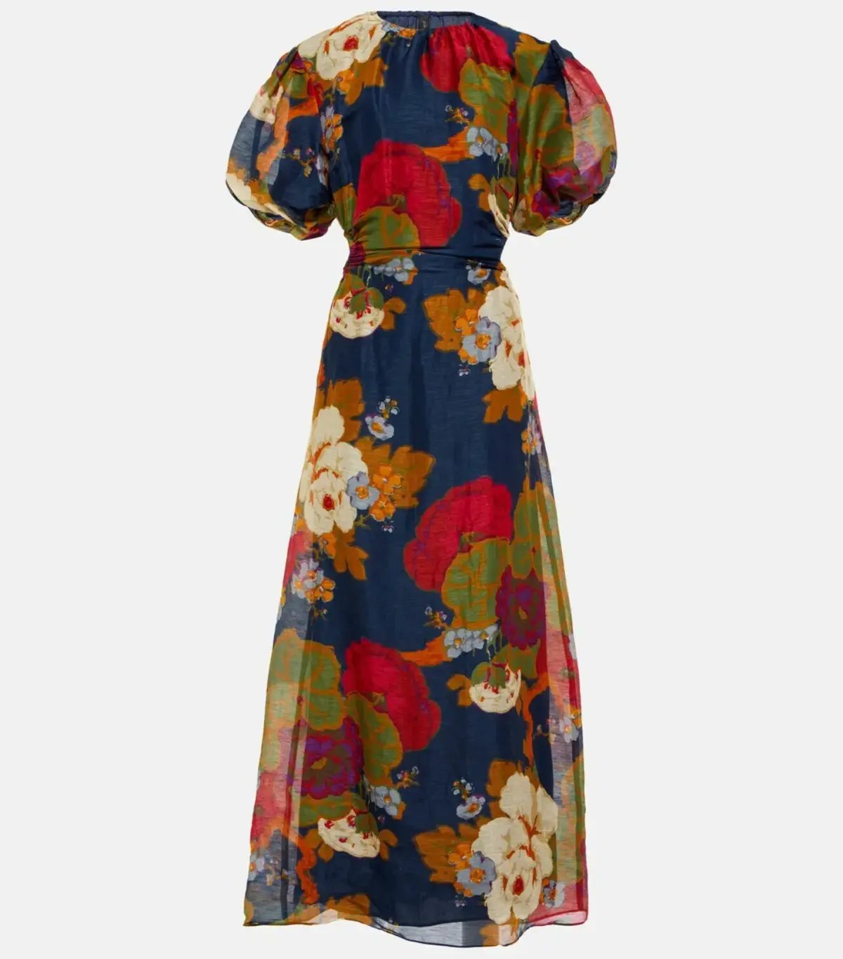 Sir the Label Bonita Puff Sleeve Gown Garcia Floral Print Size 1 / AU 8 photo 4