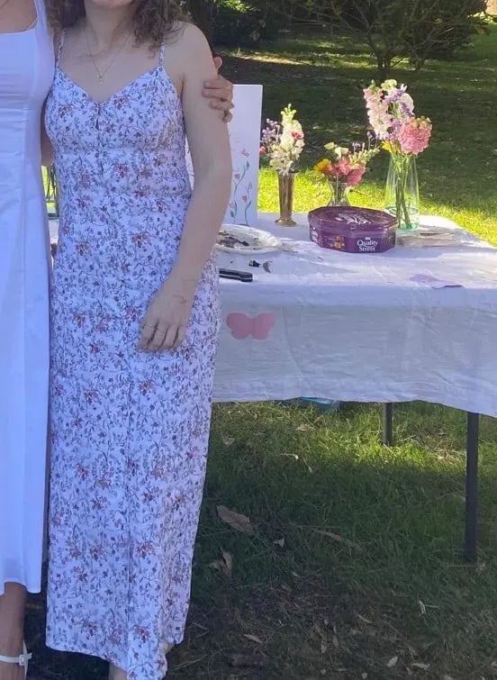 Sir the Label Haisley Linen Midi Dress Floral-Print  Size 6 photo 6
