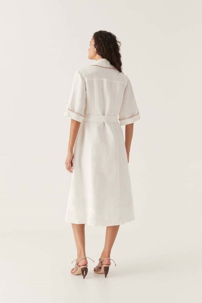 Aje Sahira Barbstitch Midi Dress photo 4