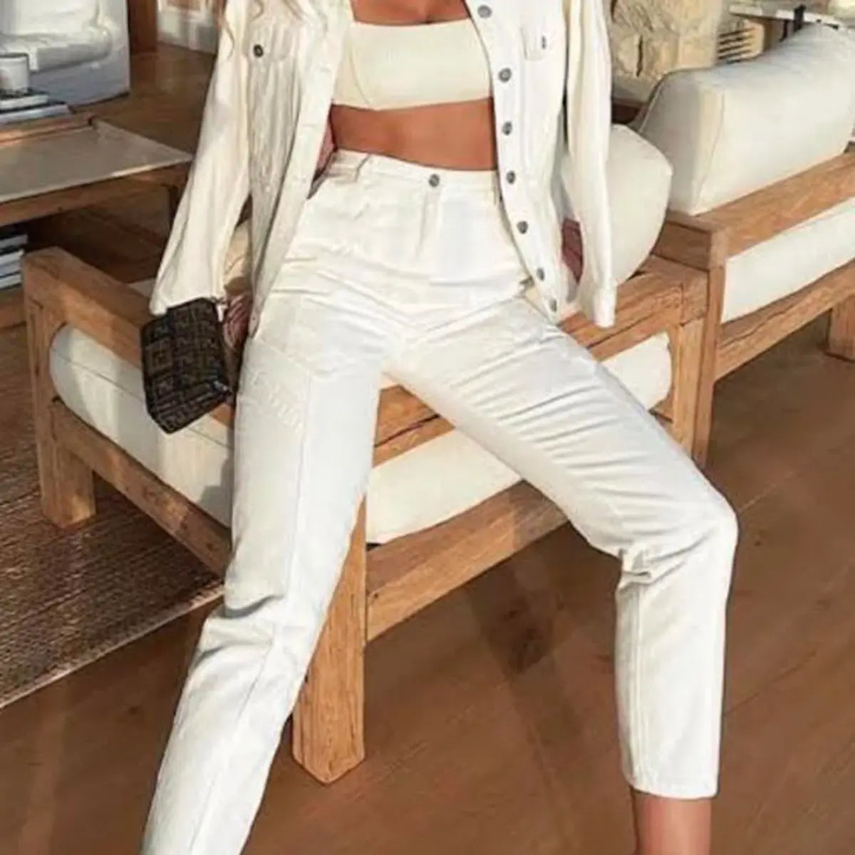 Bec & Bridge Sabine Pant White Size AU 8 photo 2