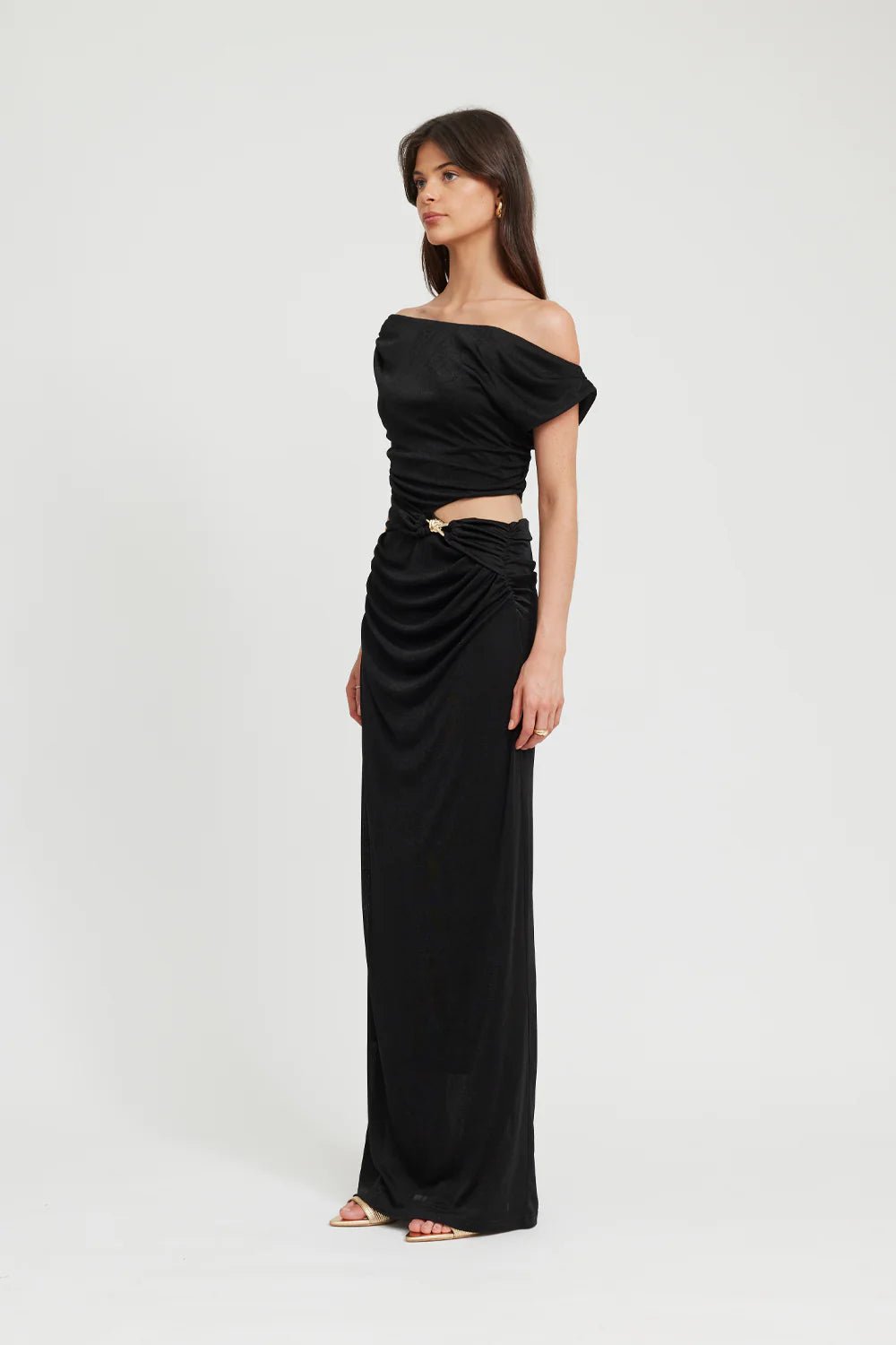 TOJHÀ KAIA DRESS - BLACK photo 5