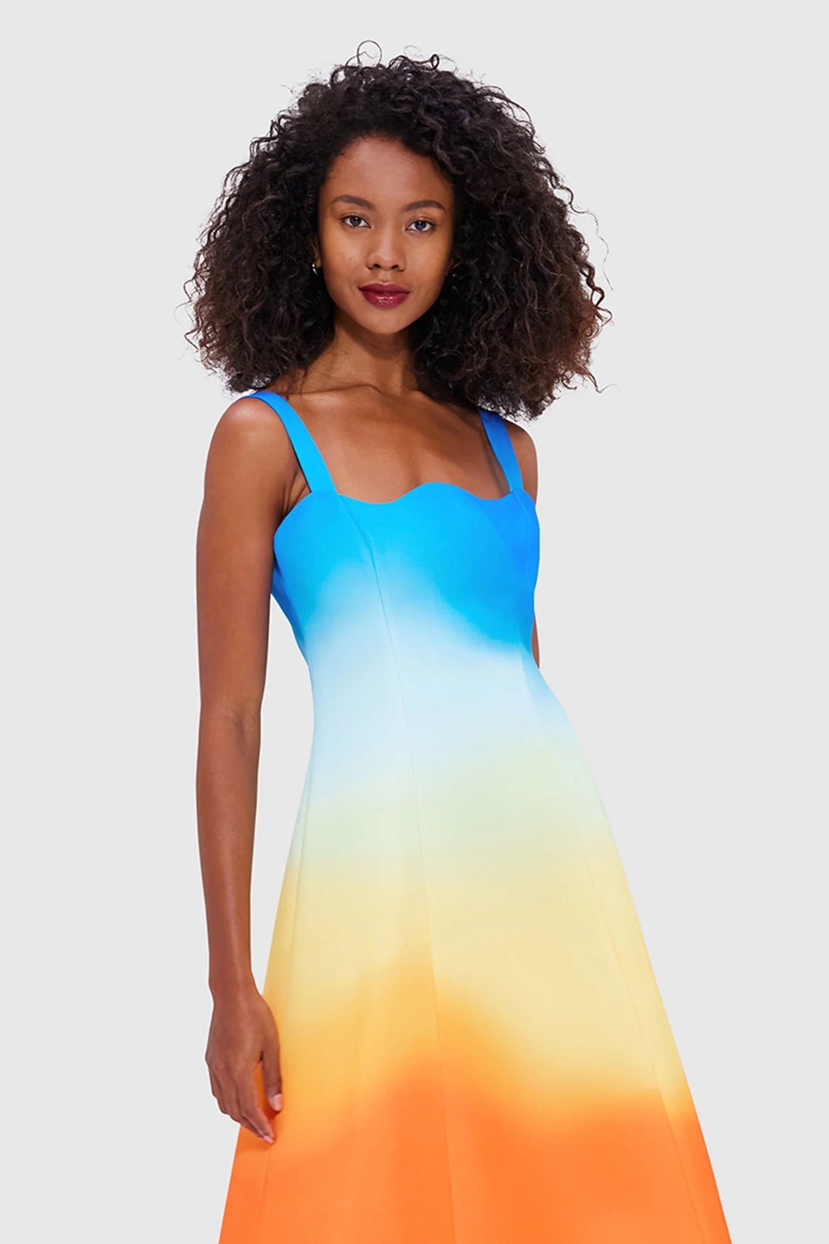 LEO LIN ODETTE MIDI DRESS - ENIGMA photo 2