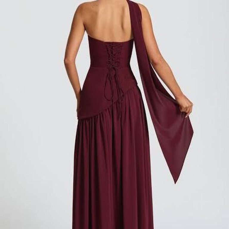 Babyboo Maliyah Dress Plum Burgundy photo 3