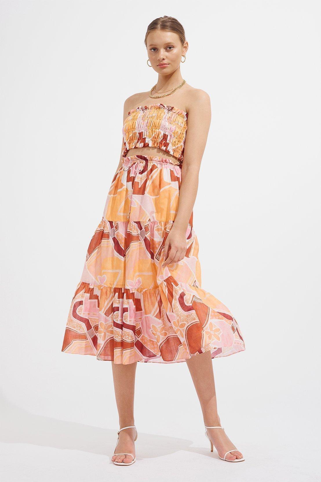 Steele - Paradise Crop & Yolanda Skirt Set (Size Small) photo 3