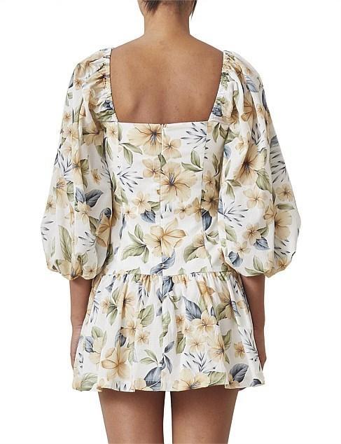 Bec + Bridge Fleurette Mini Dress - Size 8 photo 2