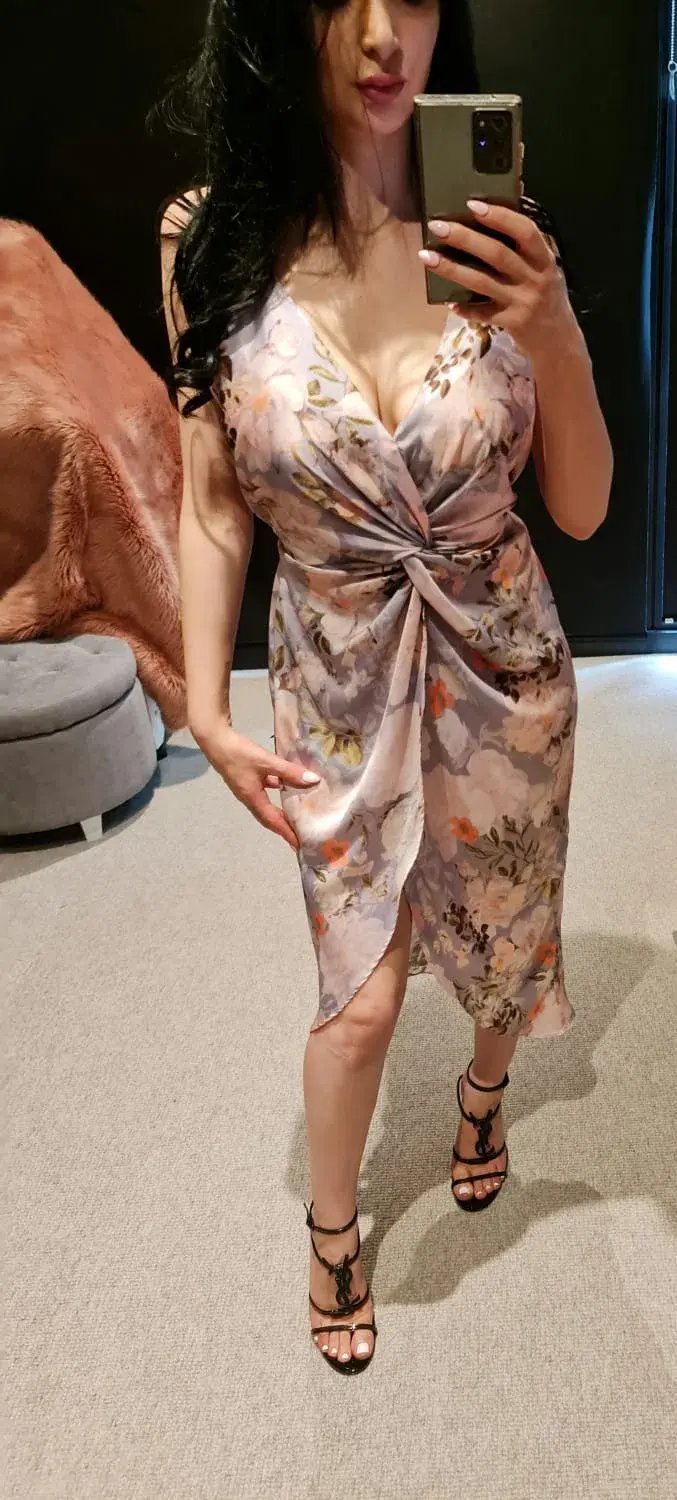 Sheike Floral Midi Dress Print Size 6 photo 2