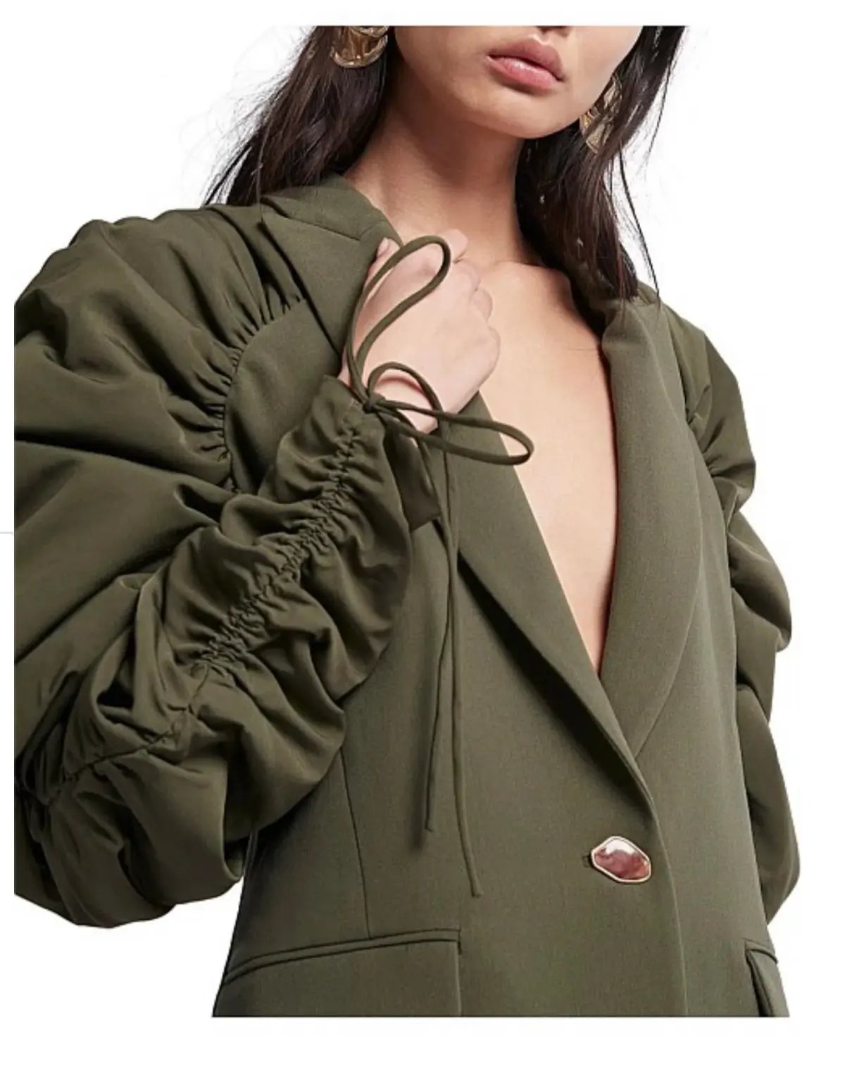 Aje Interlace Jacket & Pants Set Green Size 8 photo 2