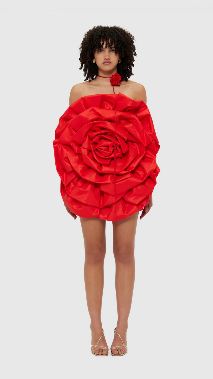 Leo Lin Bloom Rose Mini Dress photo 2