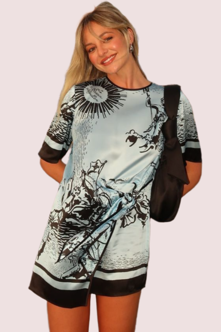 Sir The Label Dreamwood Mini Dress photo 3