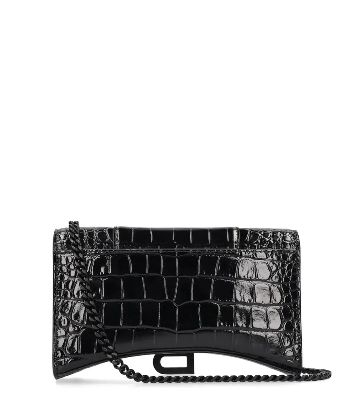 Balenciaga Hourglass on Chain Black photo 3