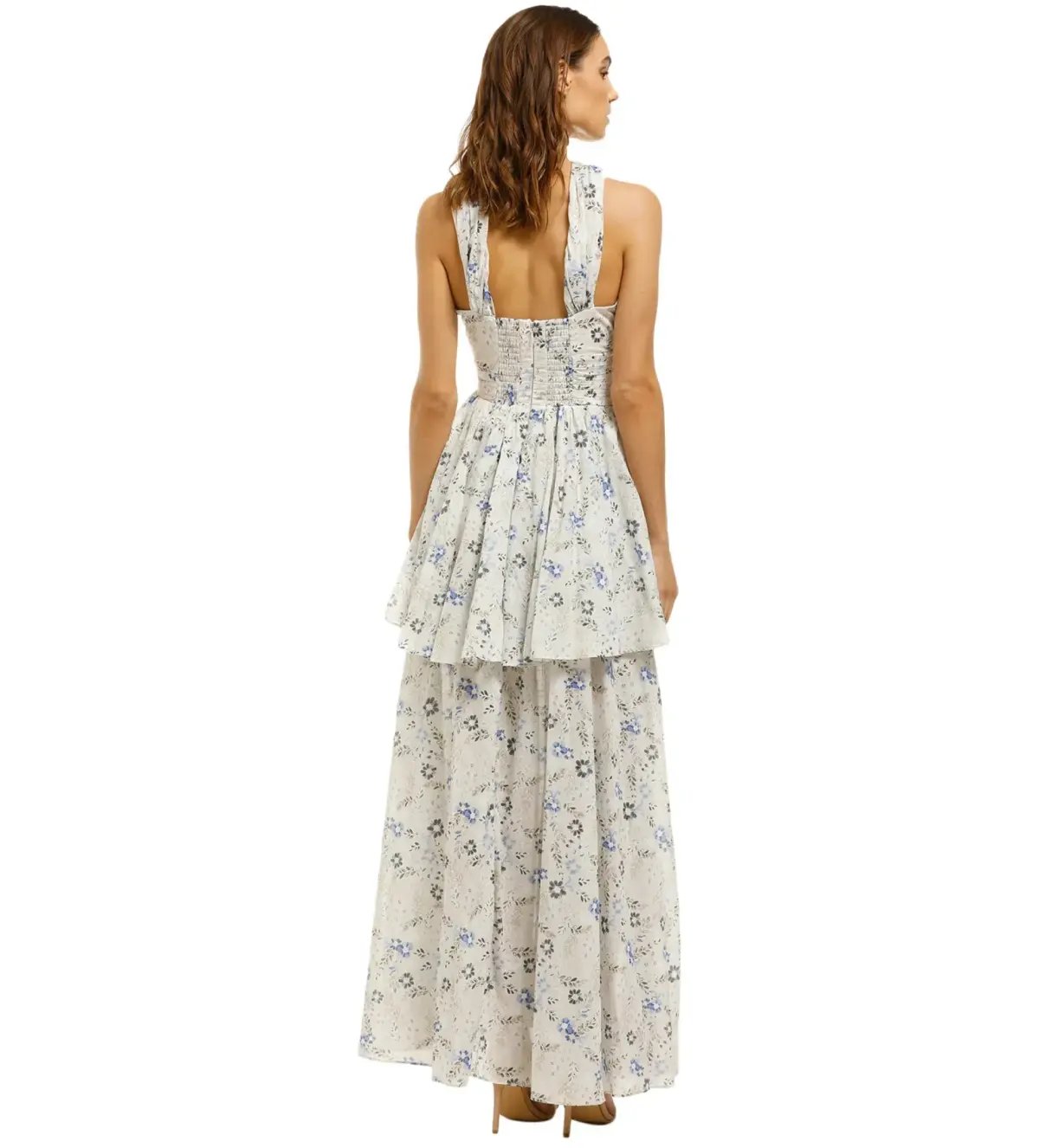 Aje Fraser Maxi Dress Floral Size 14 photo 2