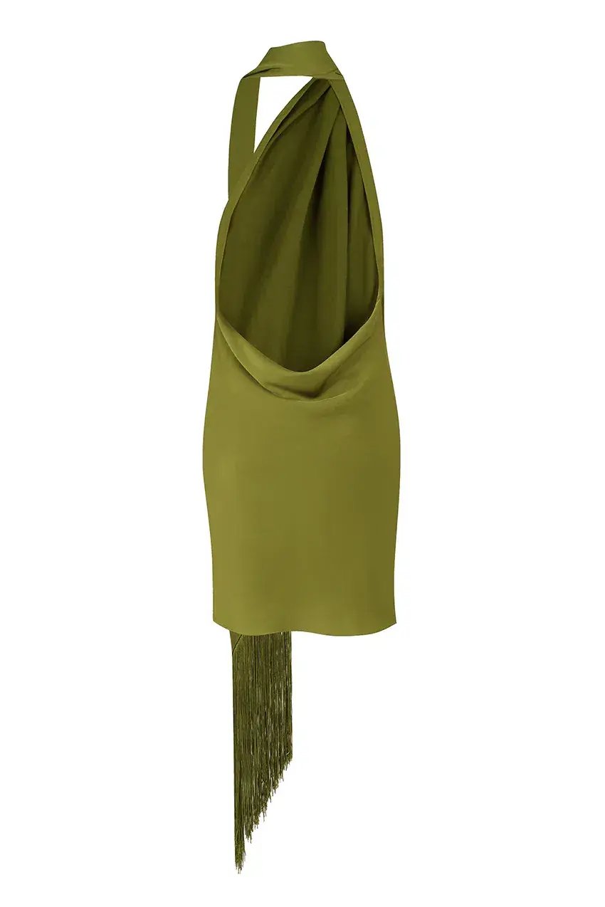 Rat & Boa  Serafina Dress Green Size 8 photo 3