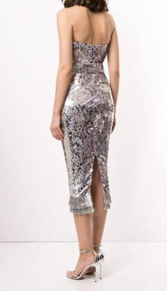 Rachel Gilbert Hunter Dress Lilac Size AU 12 photo 2
