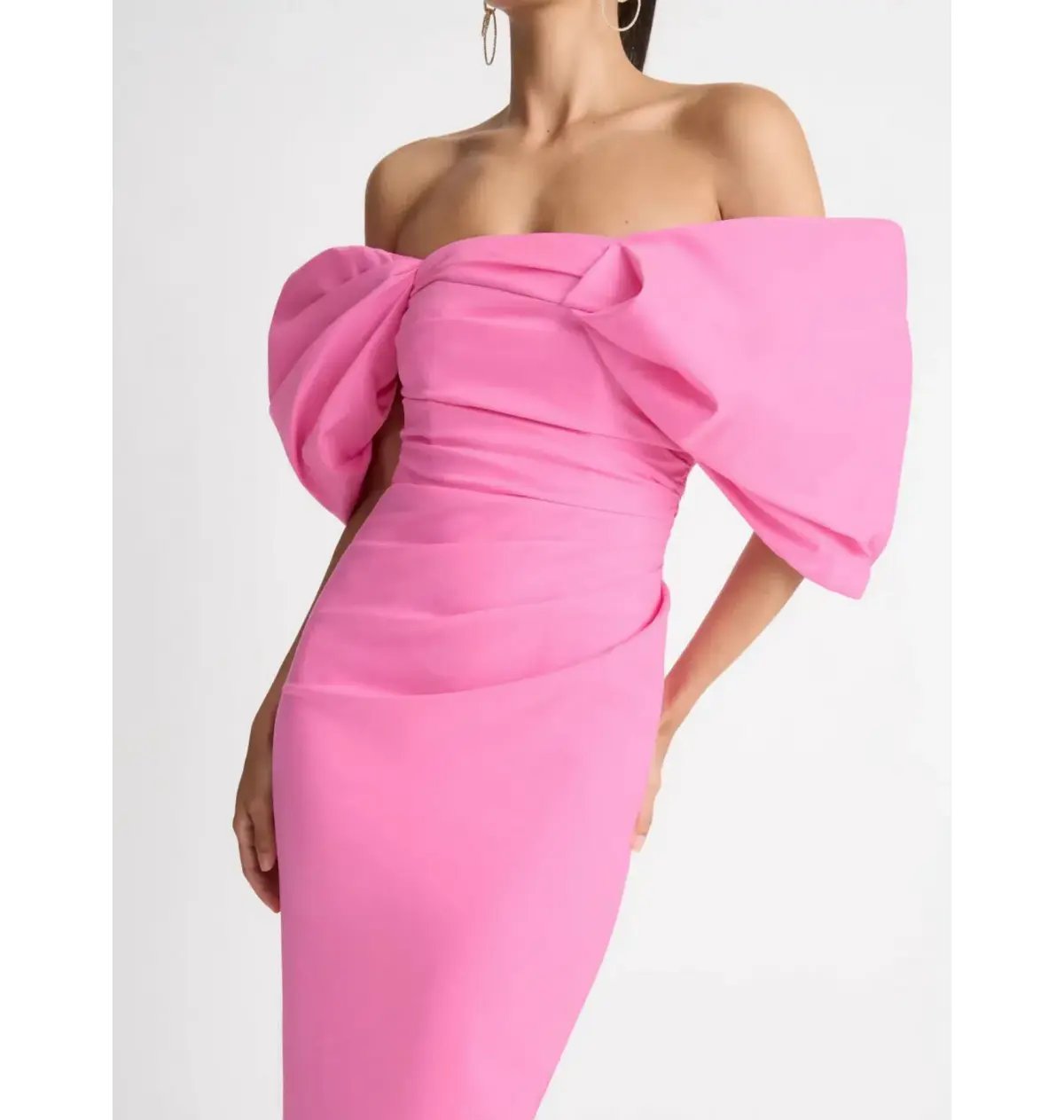 Sheike Ever After Midi Dress Pink Size 14 photo 2