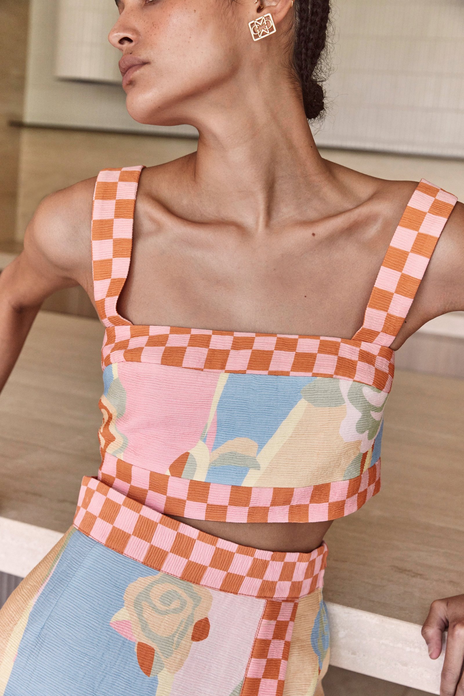 C/MEO COLLECTIVE REPLICA COOL OFF TOP - CABANA FLORAL photo 5