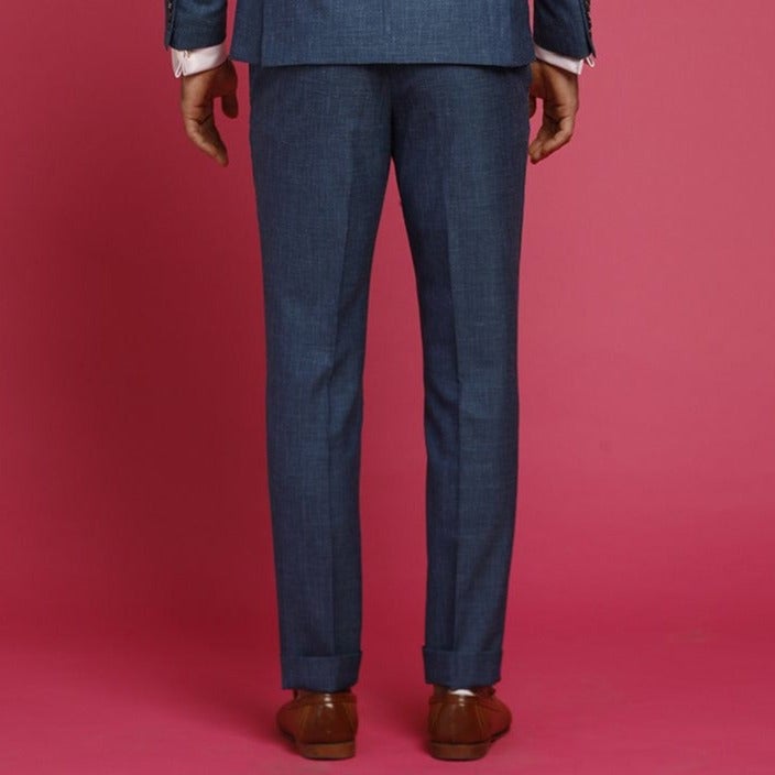 Gibson Teal Linen Suit Trouser photo 2