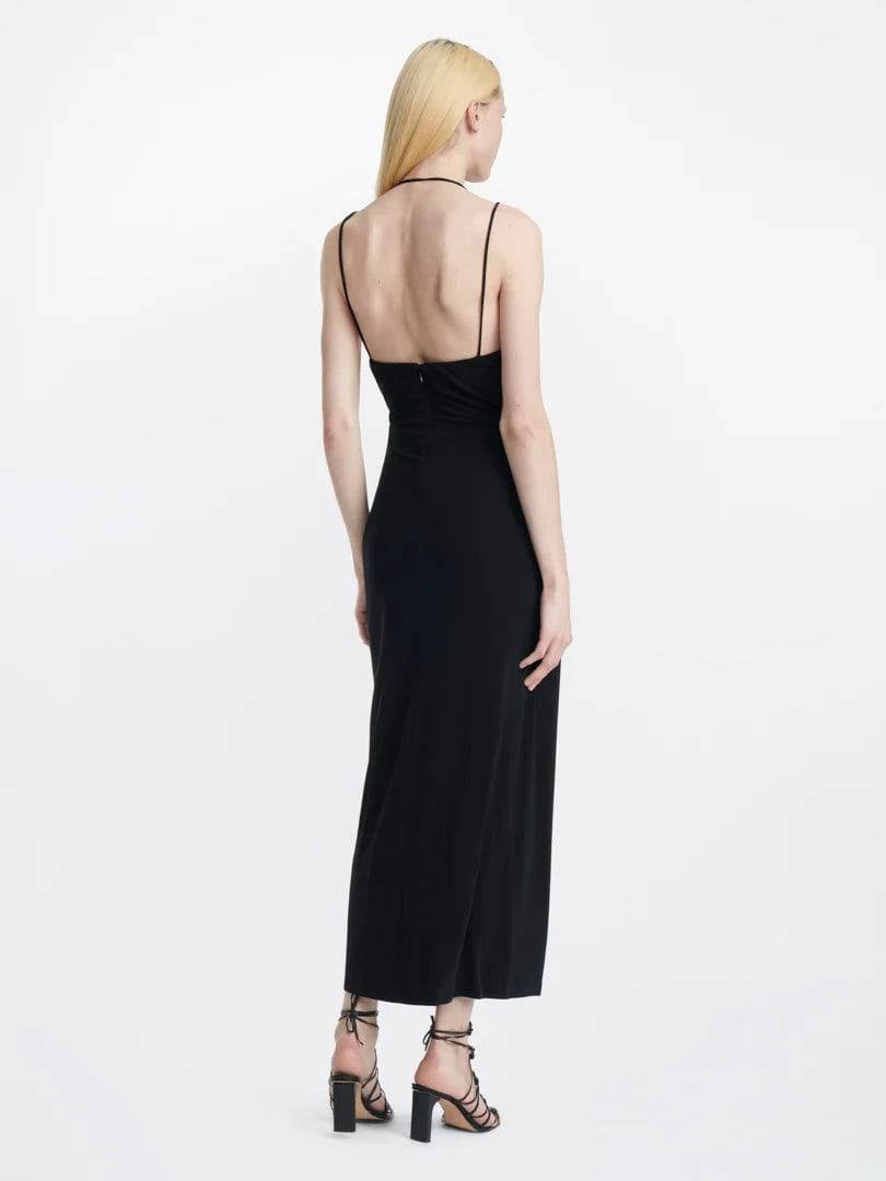 Dion Lee Rivet Pierced Dress in Black photo 3