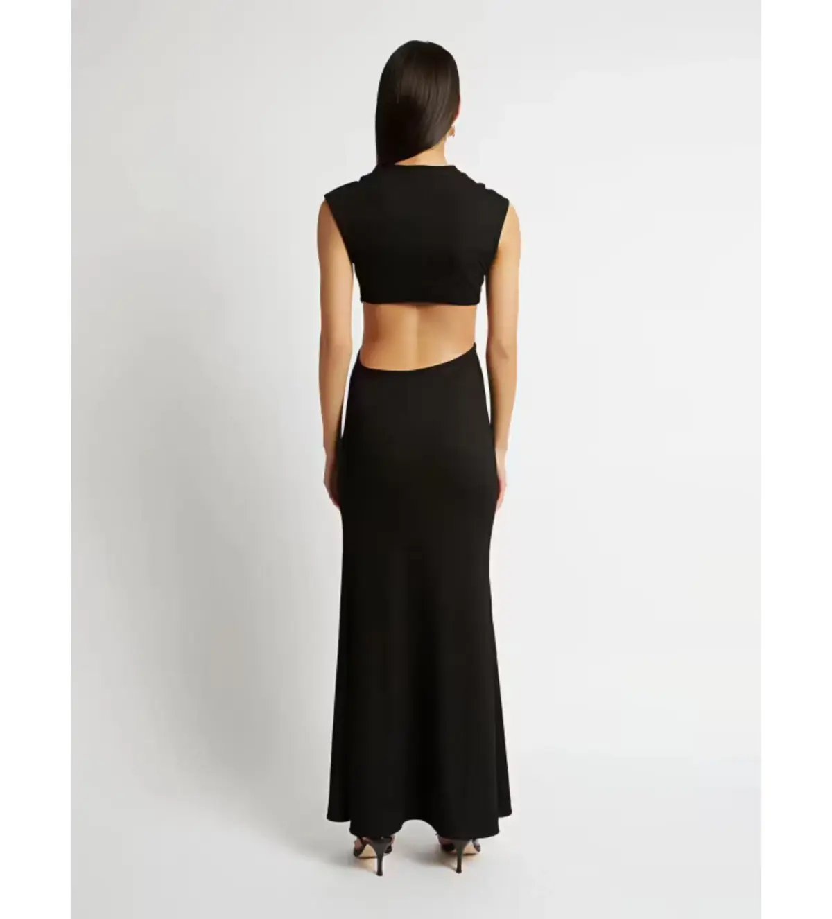 Christopher Esber Disorted Quartz Split Tank Maxi Dress Size 8/S photo 3