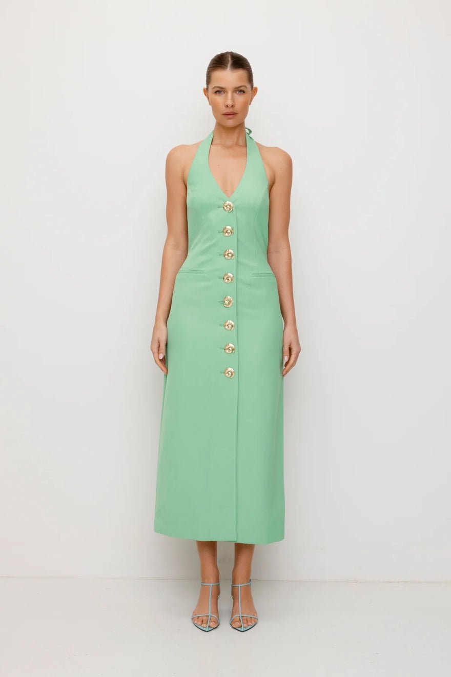 The Wolf Gang Irida Maxi Dress - Sage photo 2