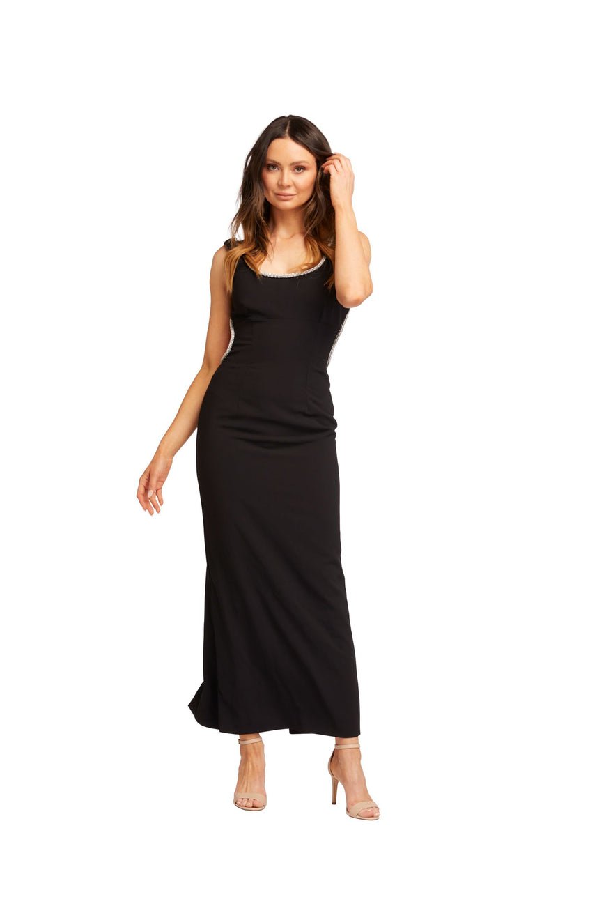 Nicola Finetti Long Diamond Backless Dress photo 4