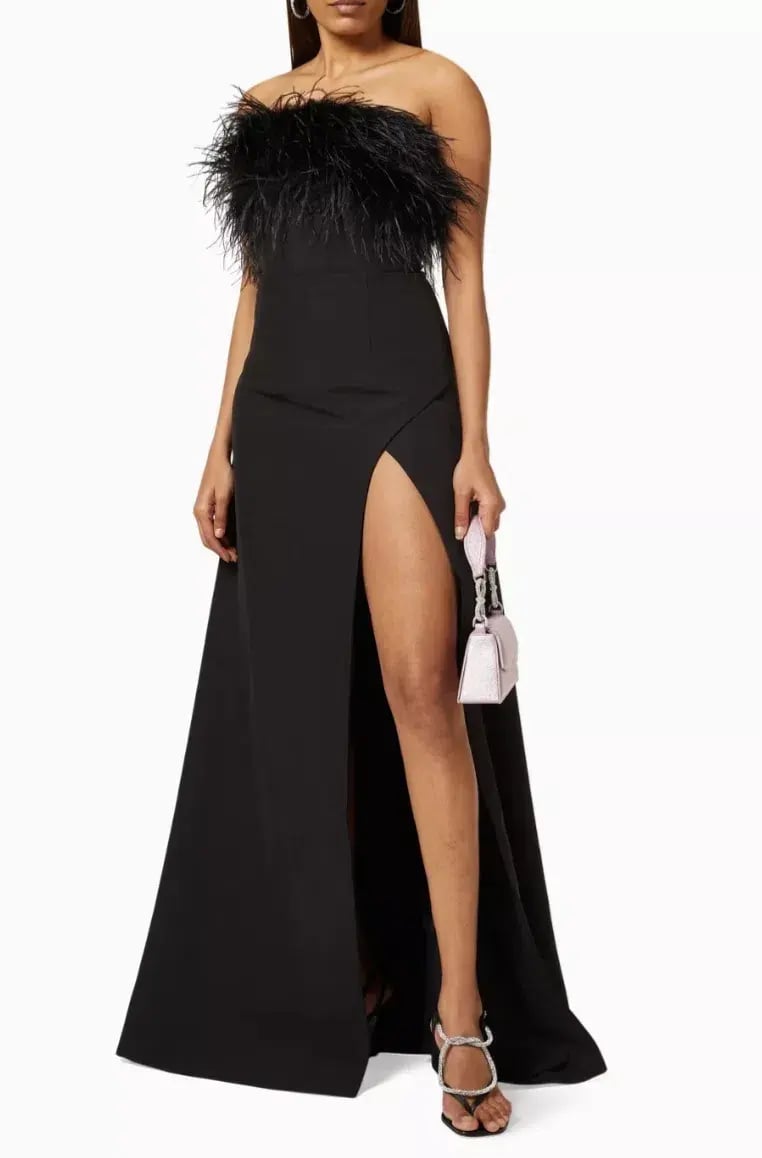 Rachel Gilbert Linc Gown Black 4/AU14 photo 2