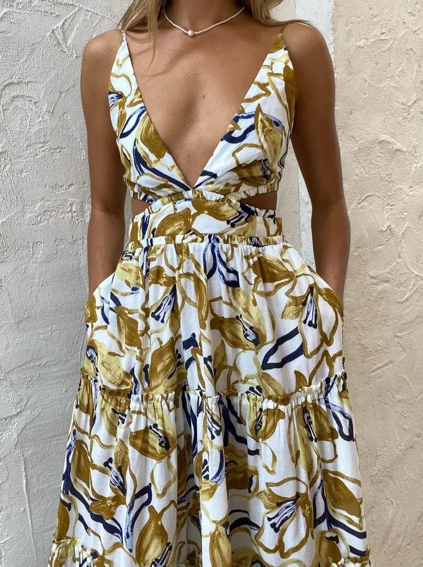Bec & Bridge Eugenie Maxi Dress in Print Size AU 14 photo 3