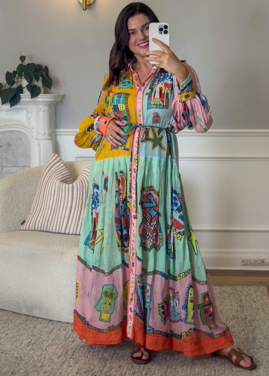Alemais Players Shirtdress Multi photo 2