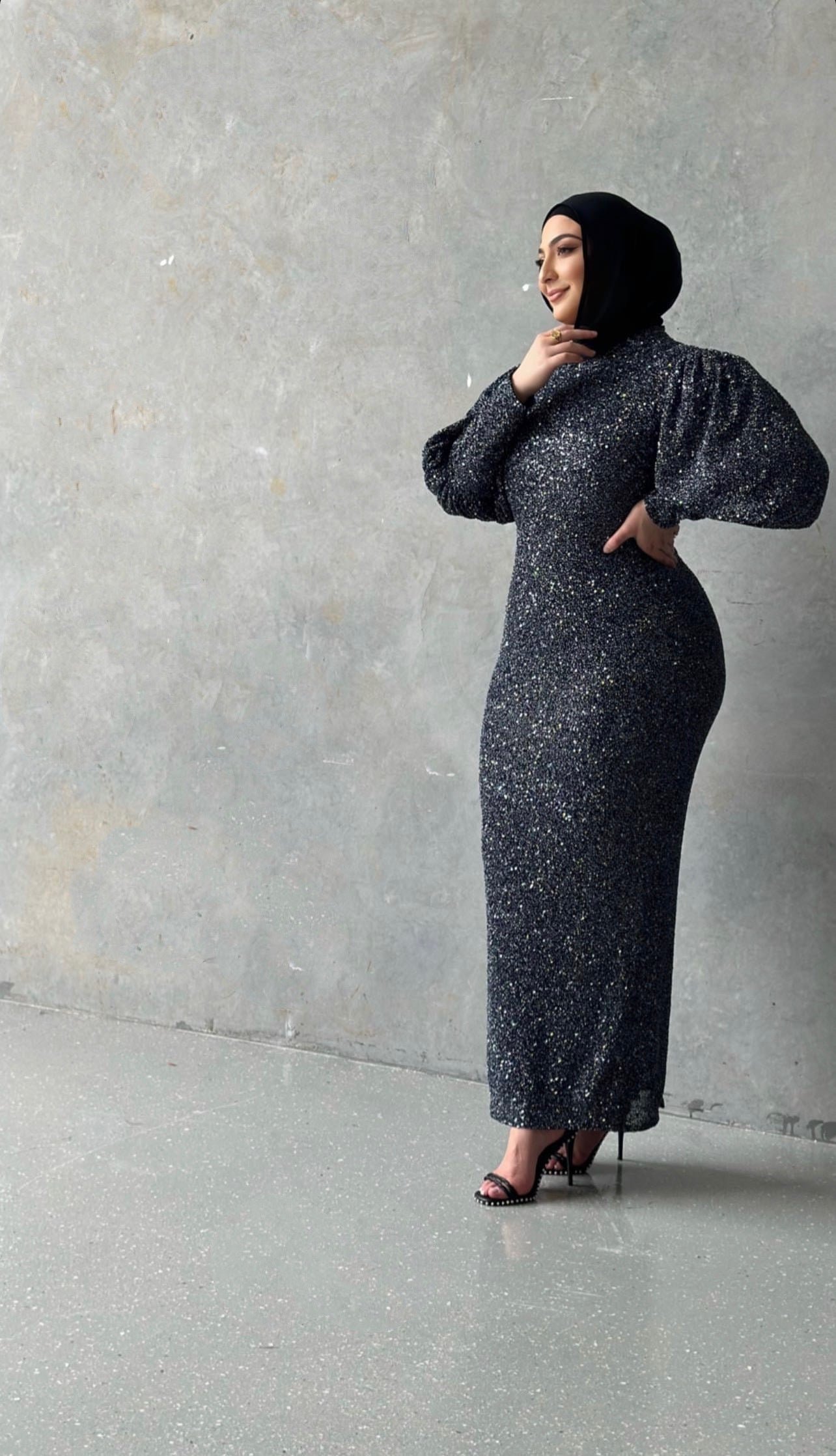 BELLISSA BELLE SLEEVE BY MY SECRET WARDROBE GREY photo 5