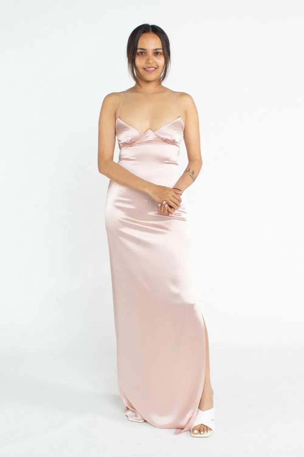 Natalie Rolt Scarlett Gown Dusty Pink Size 0 / AU 6 photo 3