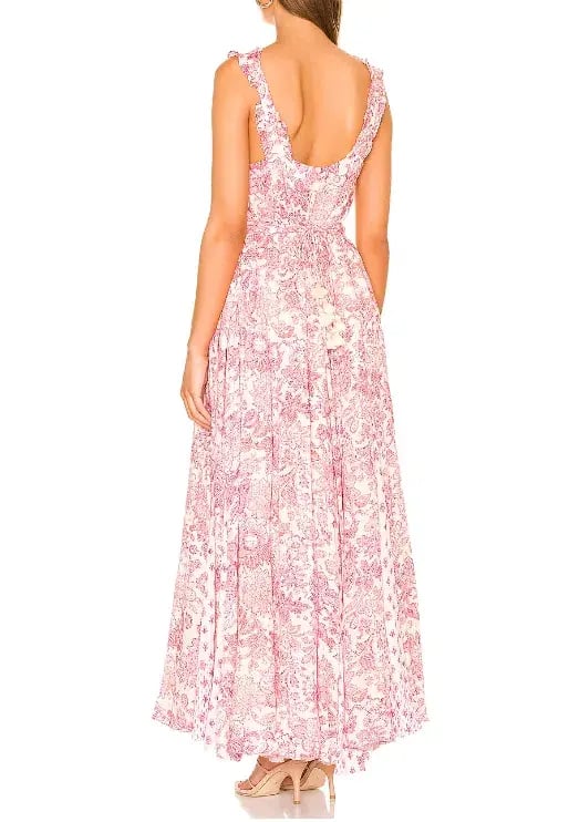 Hemant & Nandita Suki maxi dress pink size 12 photo 3