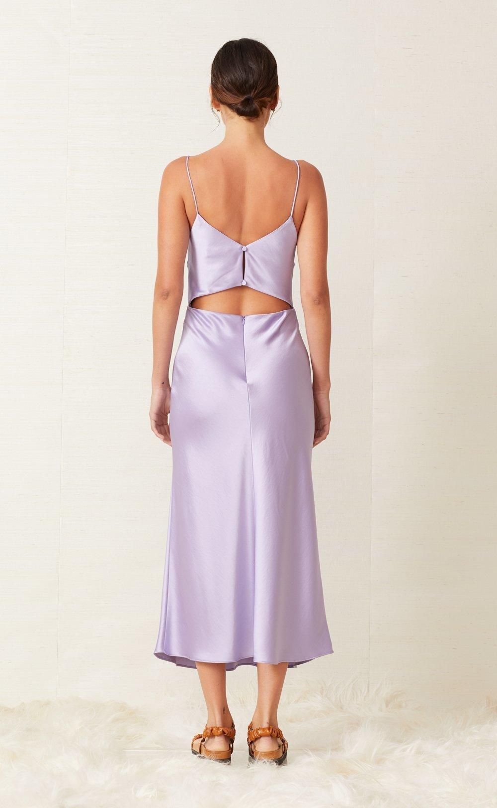 Bec & Bridge Mila Dress Purple Size 8 photo 3