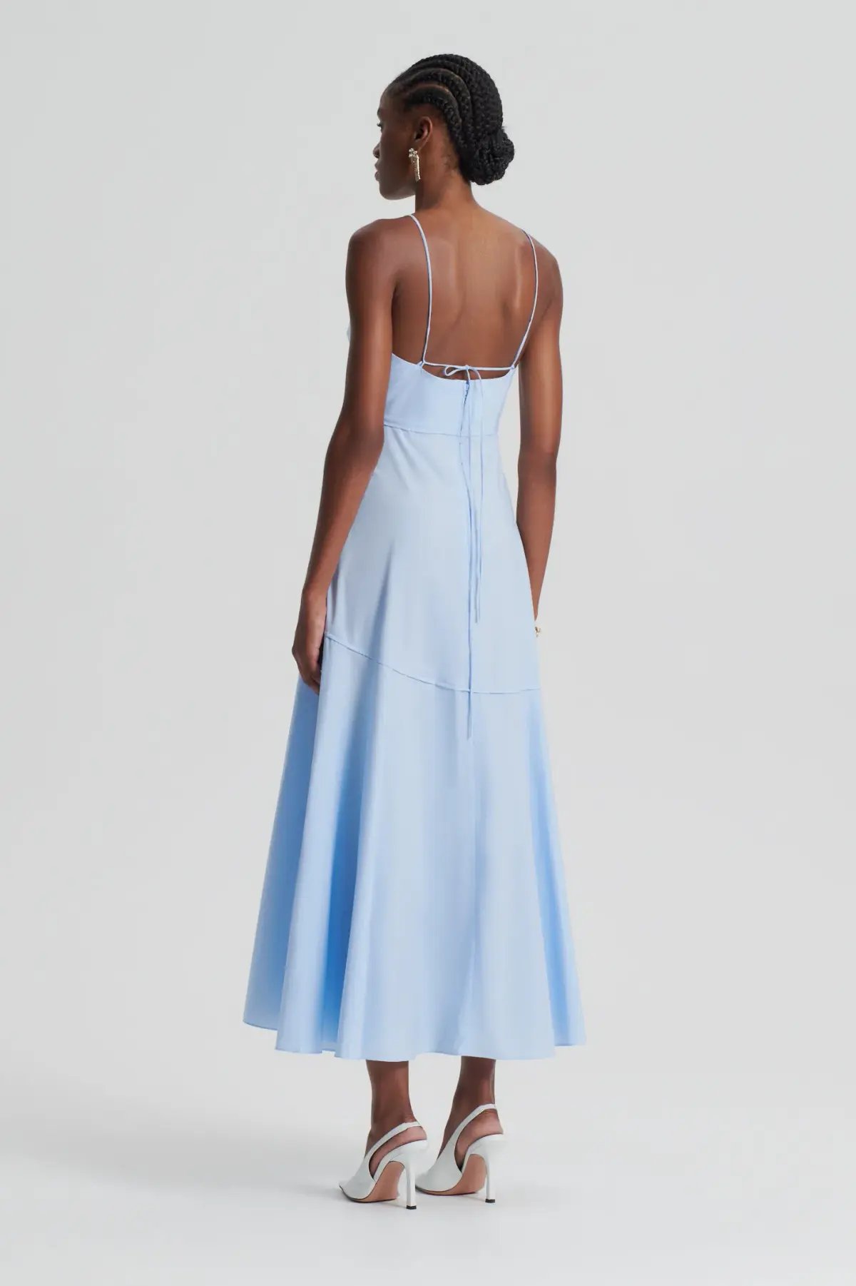 Scanlan Theodore Parachute Strappy Dress Blue Size 6 / XS photo 3